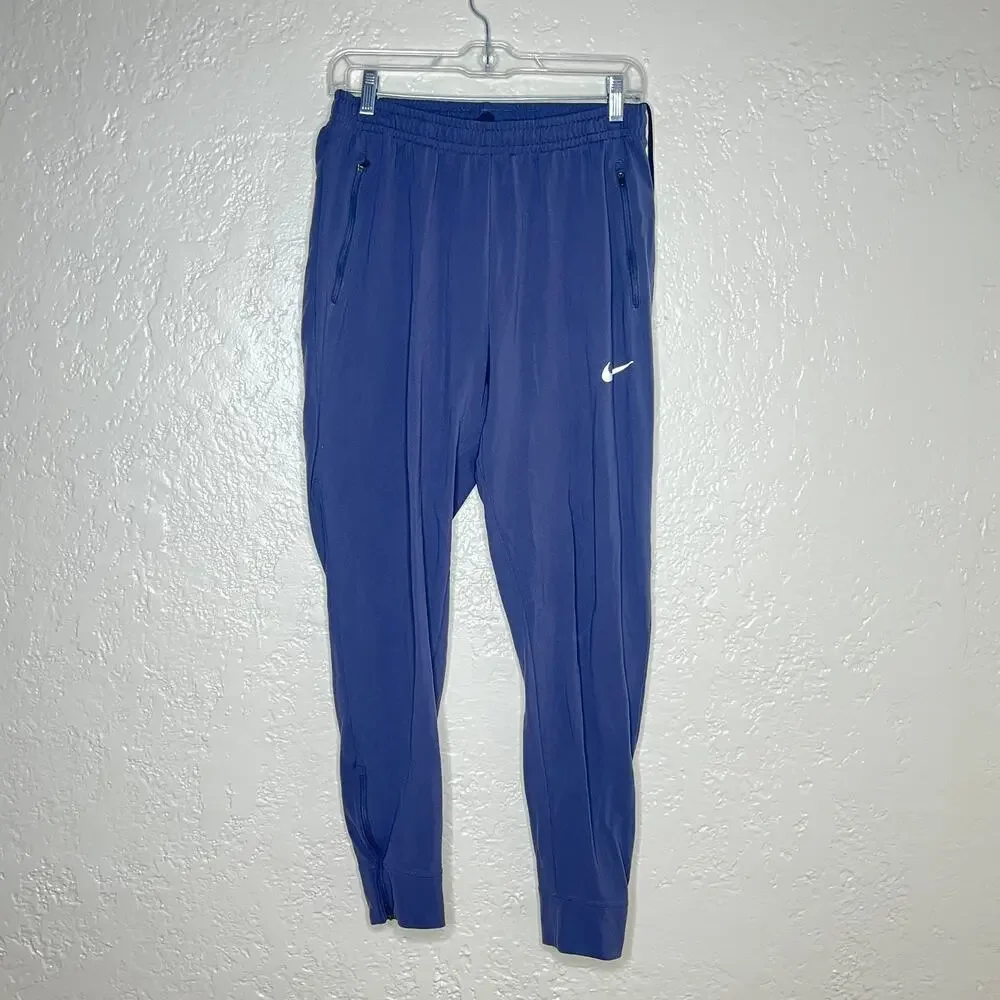 Nike Thermal Jogger Pants Athleisure Cozy Essential Women Gray Purple Medium